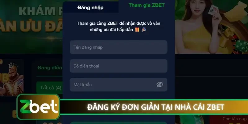 Hướng dẫn chi tiết các bước đăng ký tài khoản tại nhà cái ZBET